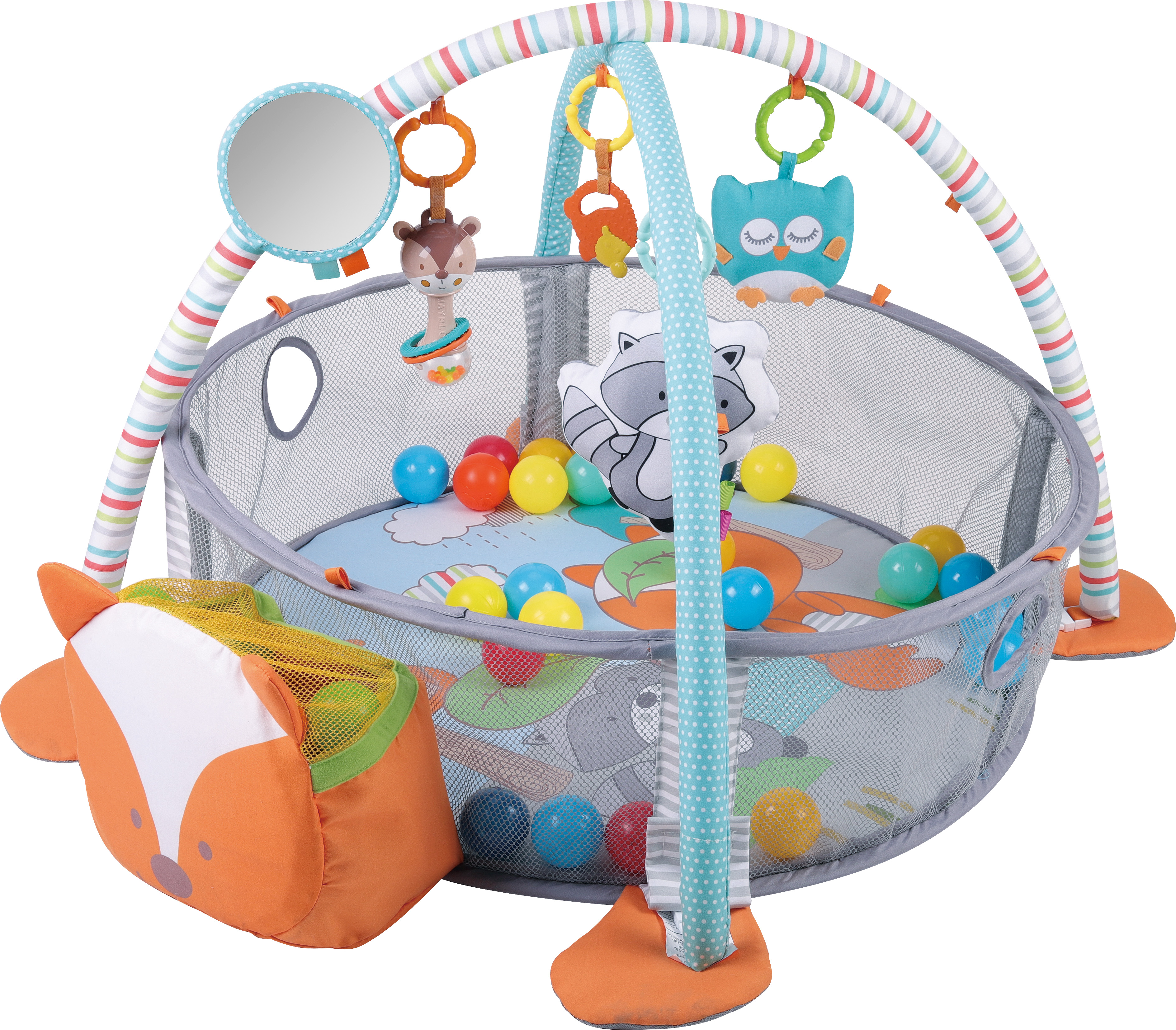 Коврик konig kids с дугами - фото 3