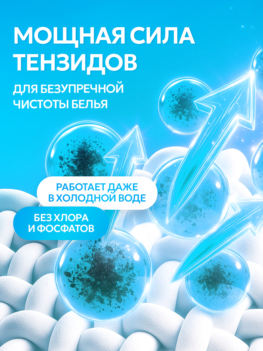 Гель для стирки SEPTIVIT EXTRA CLEAN белого белья 5 л - фото 2