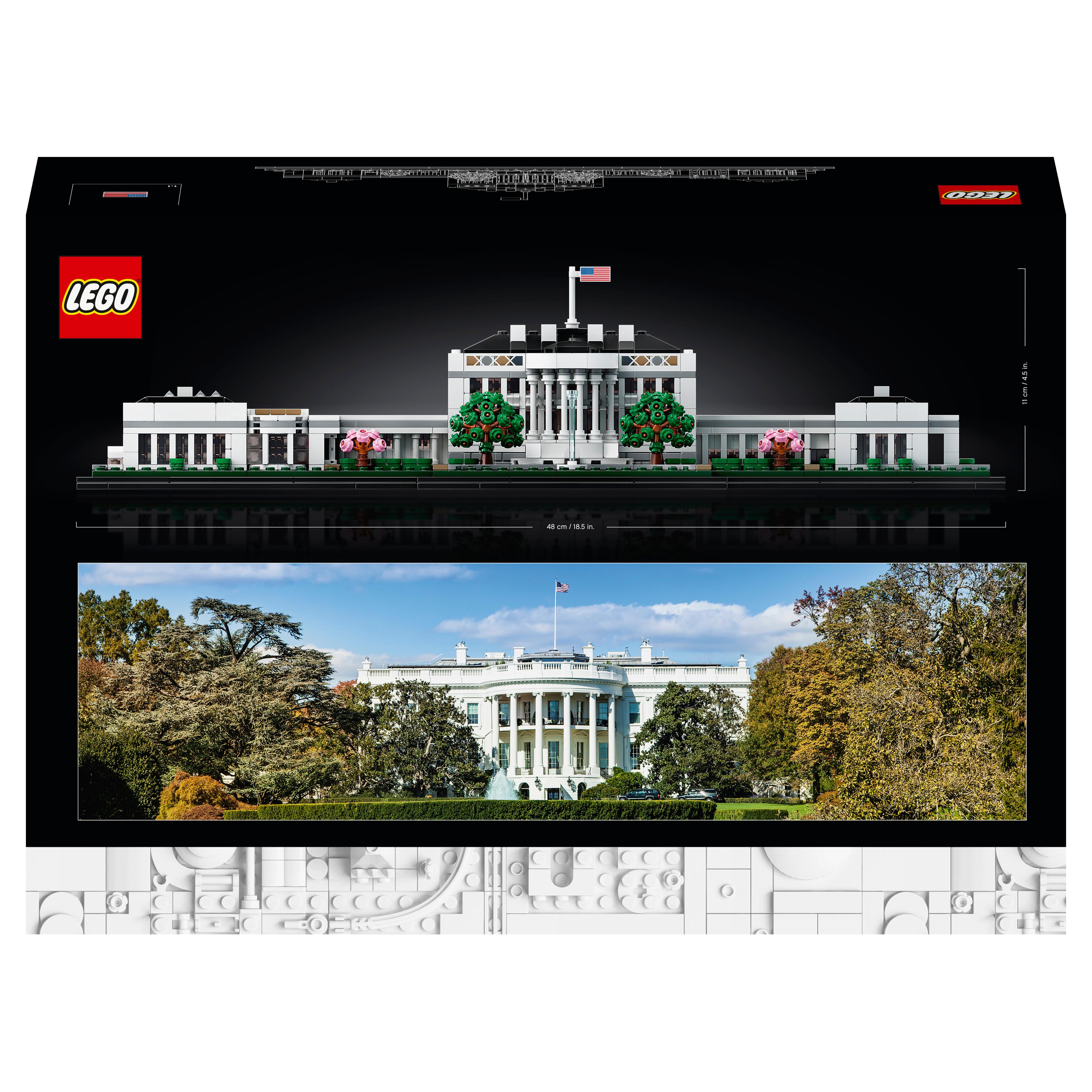 Конструктор LEGO Architecture Белый дом 1483 дет. - фото 3