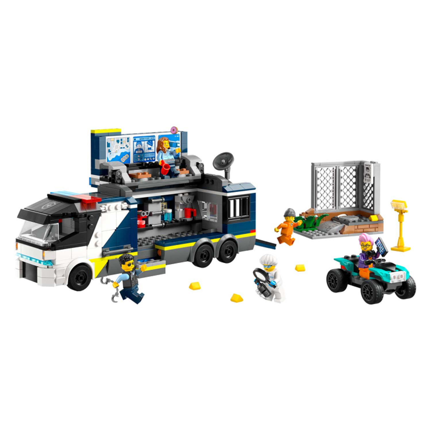 Конструктор LEGO City Police Mobile Crime Lab Truck - фото 5