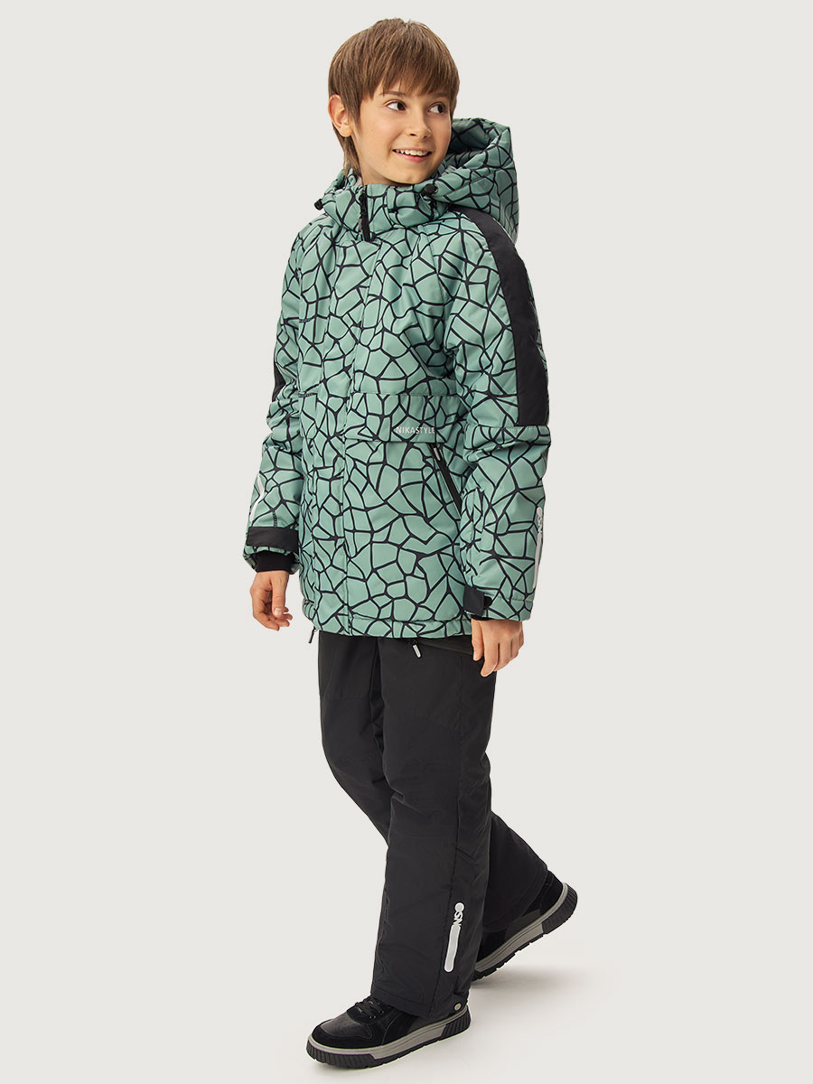 Костюм NIKASTYLE 7з3125 полынь/черный - фото 4