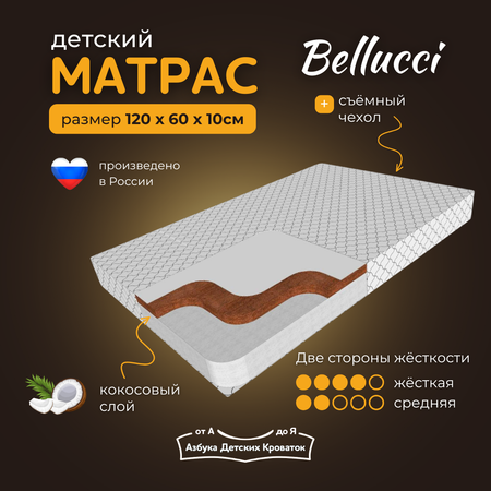 Матрас Азбука Кроваток беллучи 120х60