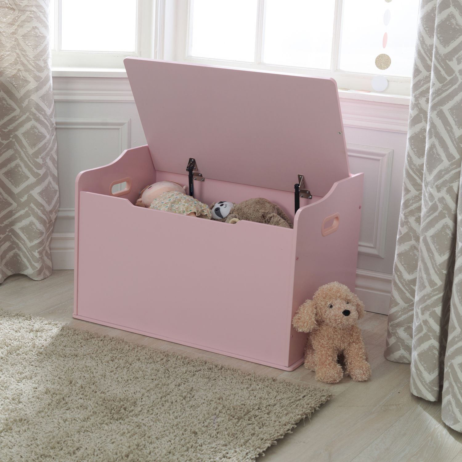 Комод KidKraft Toy Box (розовый) - фото 3
