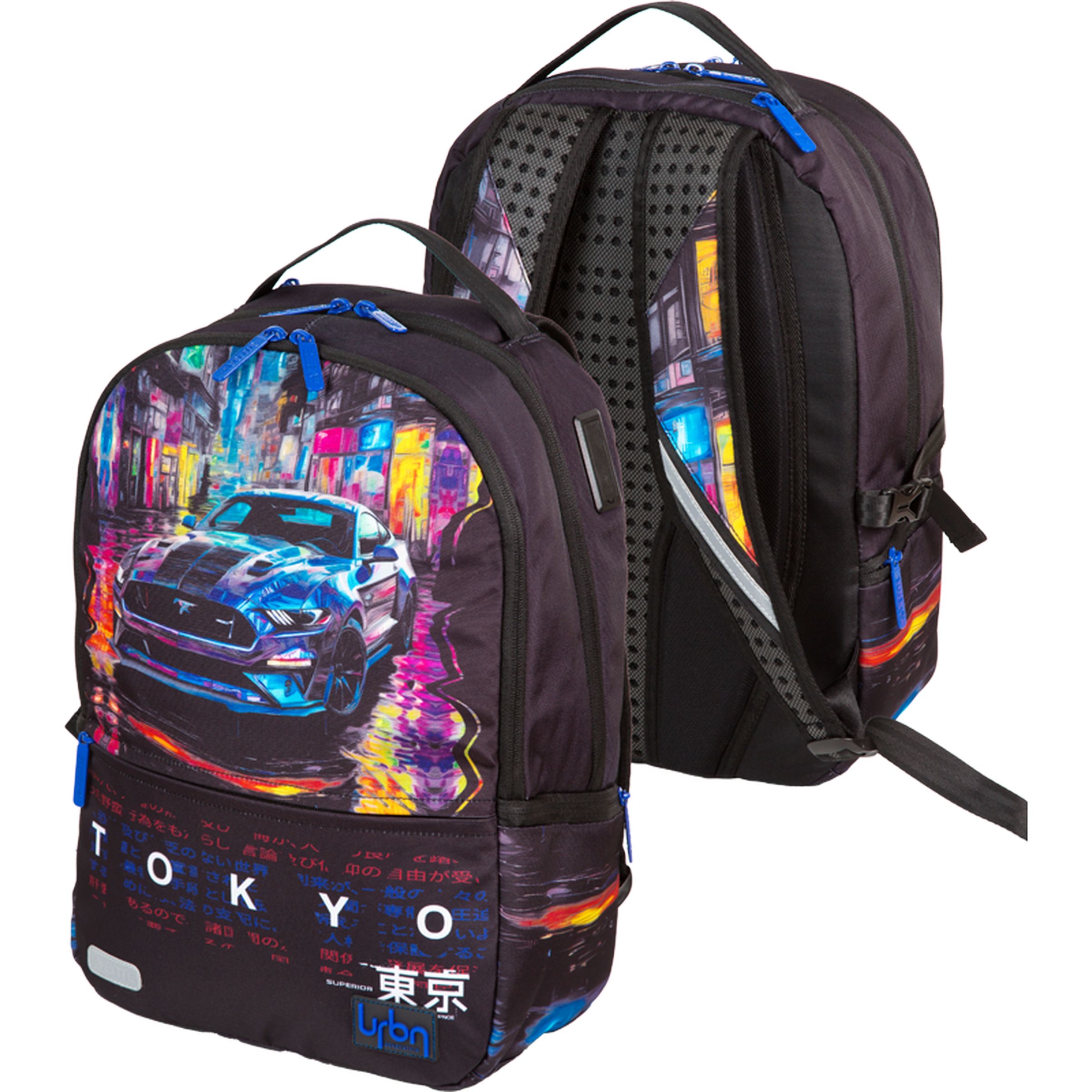 Рюкзак deVENTE Label Tokyo Drift - фото 1