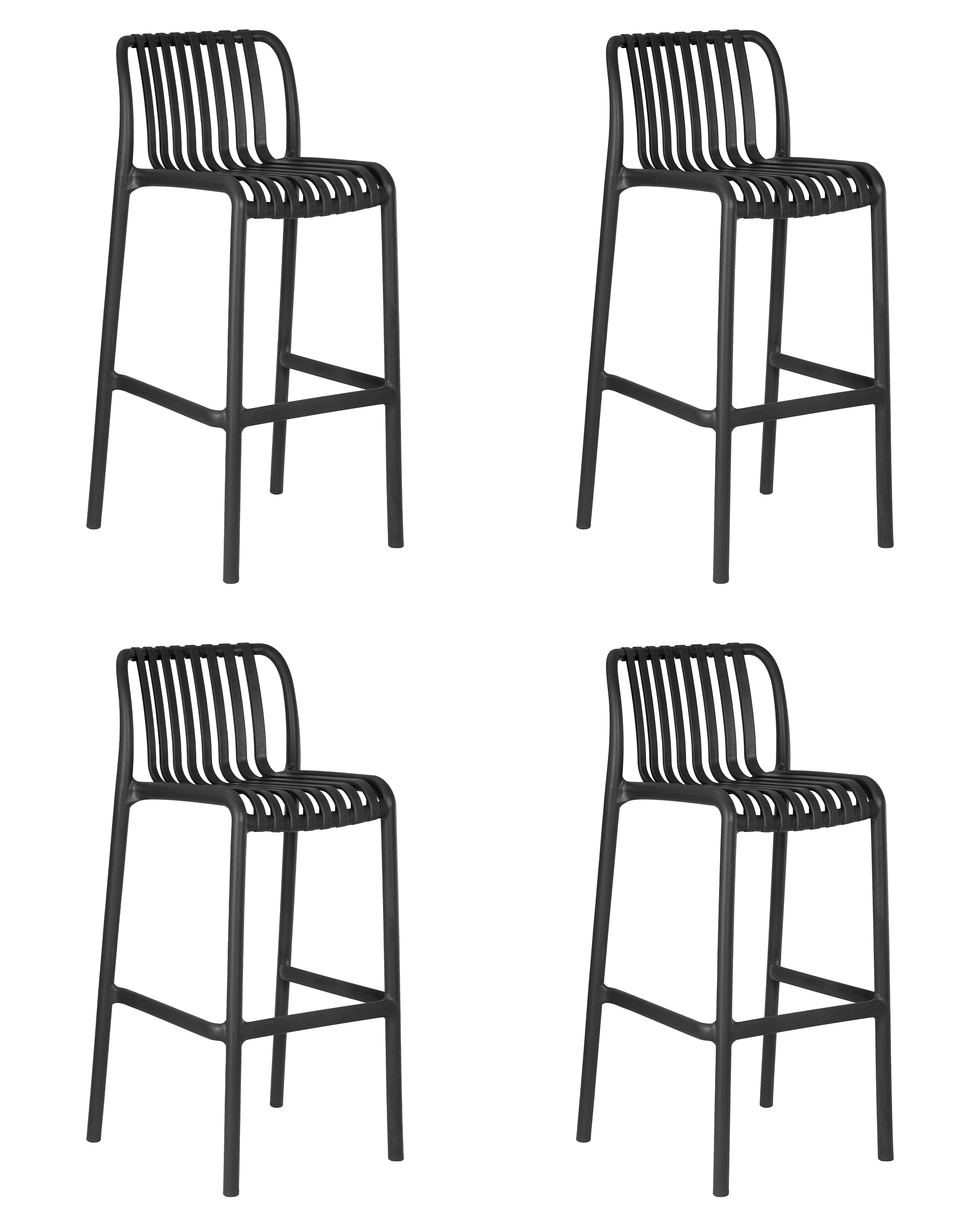 Стул DOBRIN CHLOE 4 шт. - фото 1