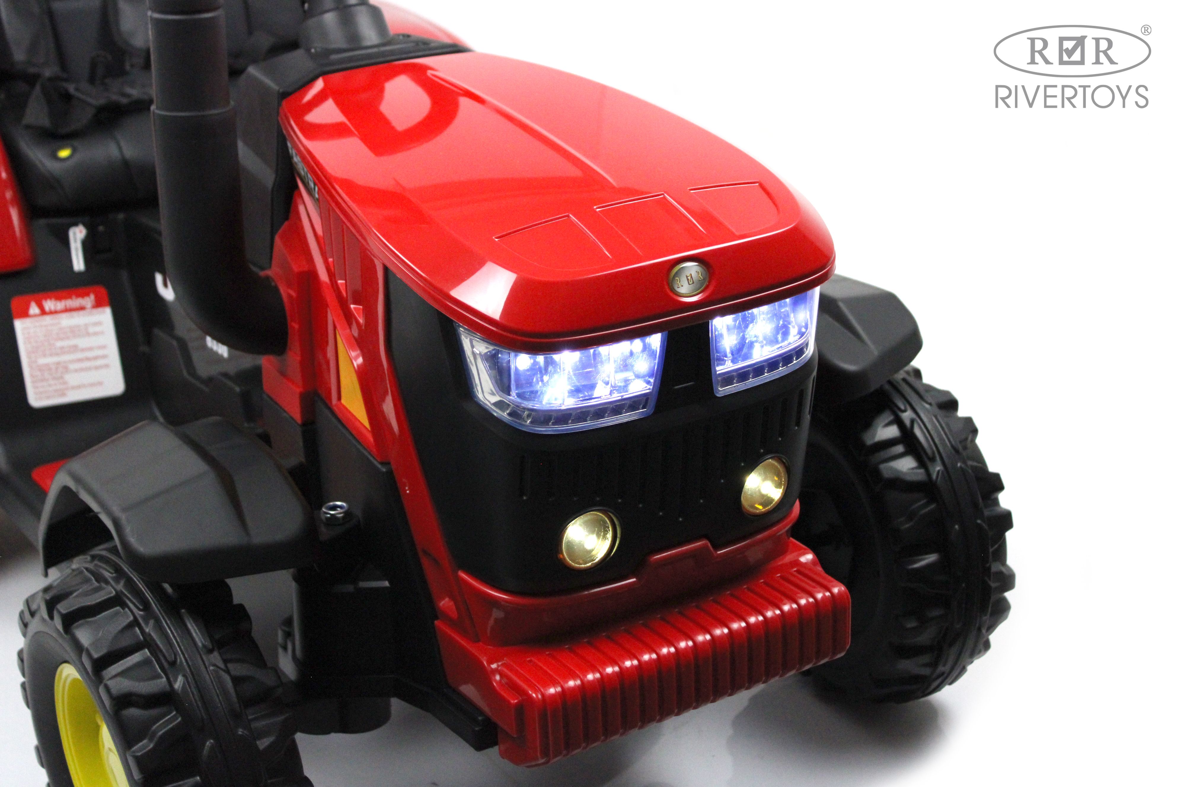 Электромобиль RIVERTOYS O555OO-RED С пультом ДУ - фото 22