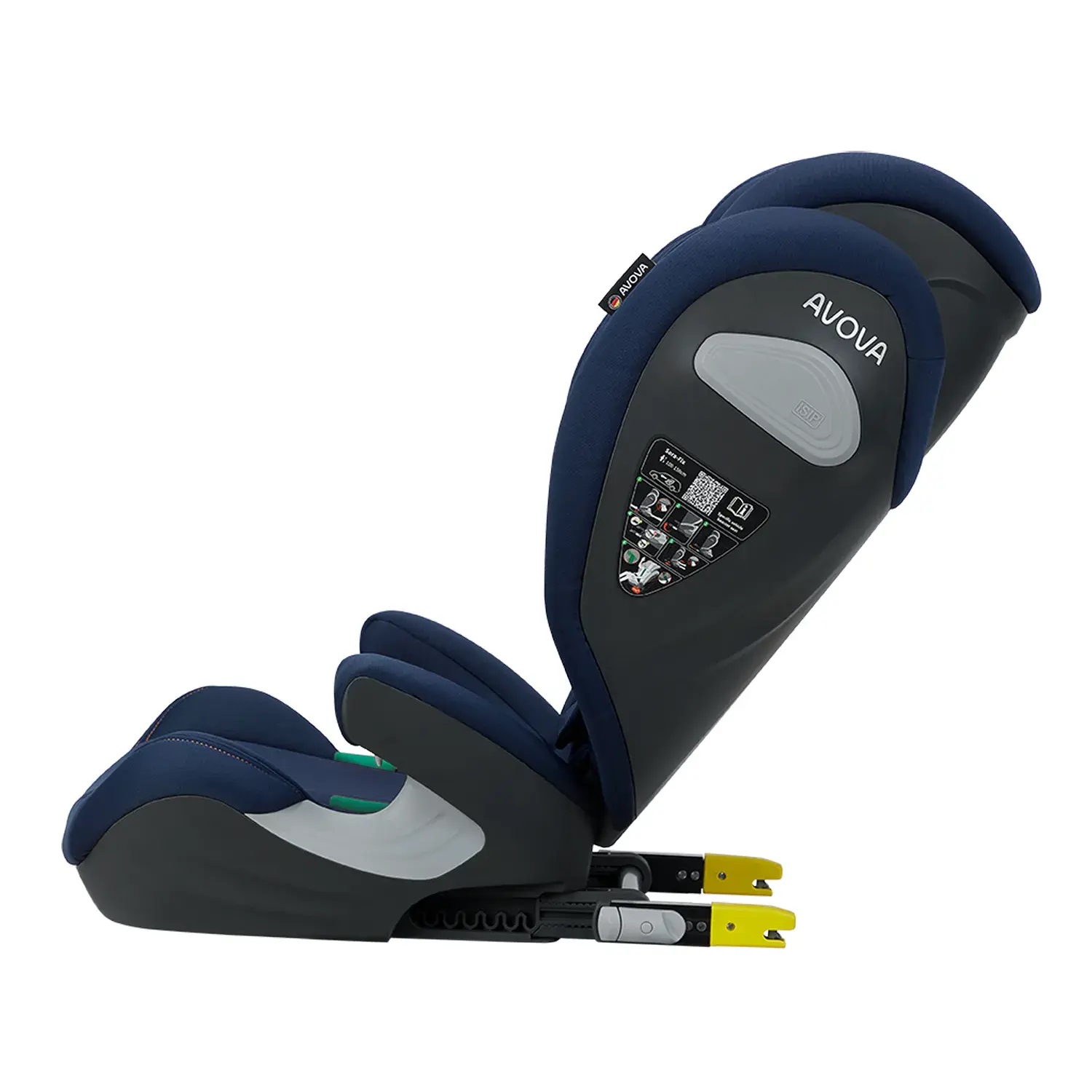 Автокресло Avova Sora-Fix Isofix 2/3 (15-36 кг) синий - фото 6