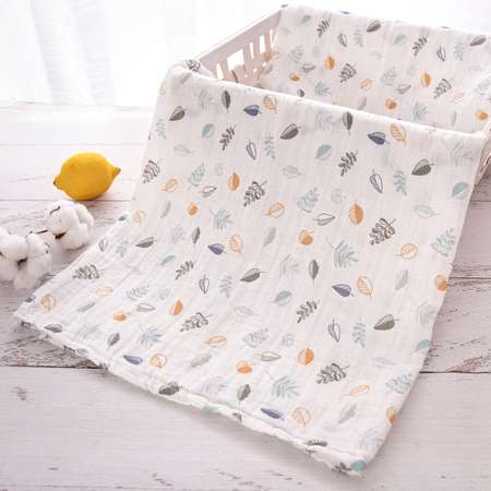 Пелёнка Babyton Листики DMLc308/56