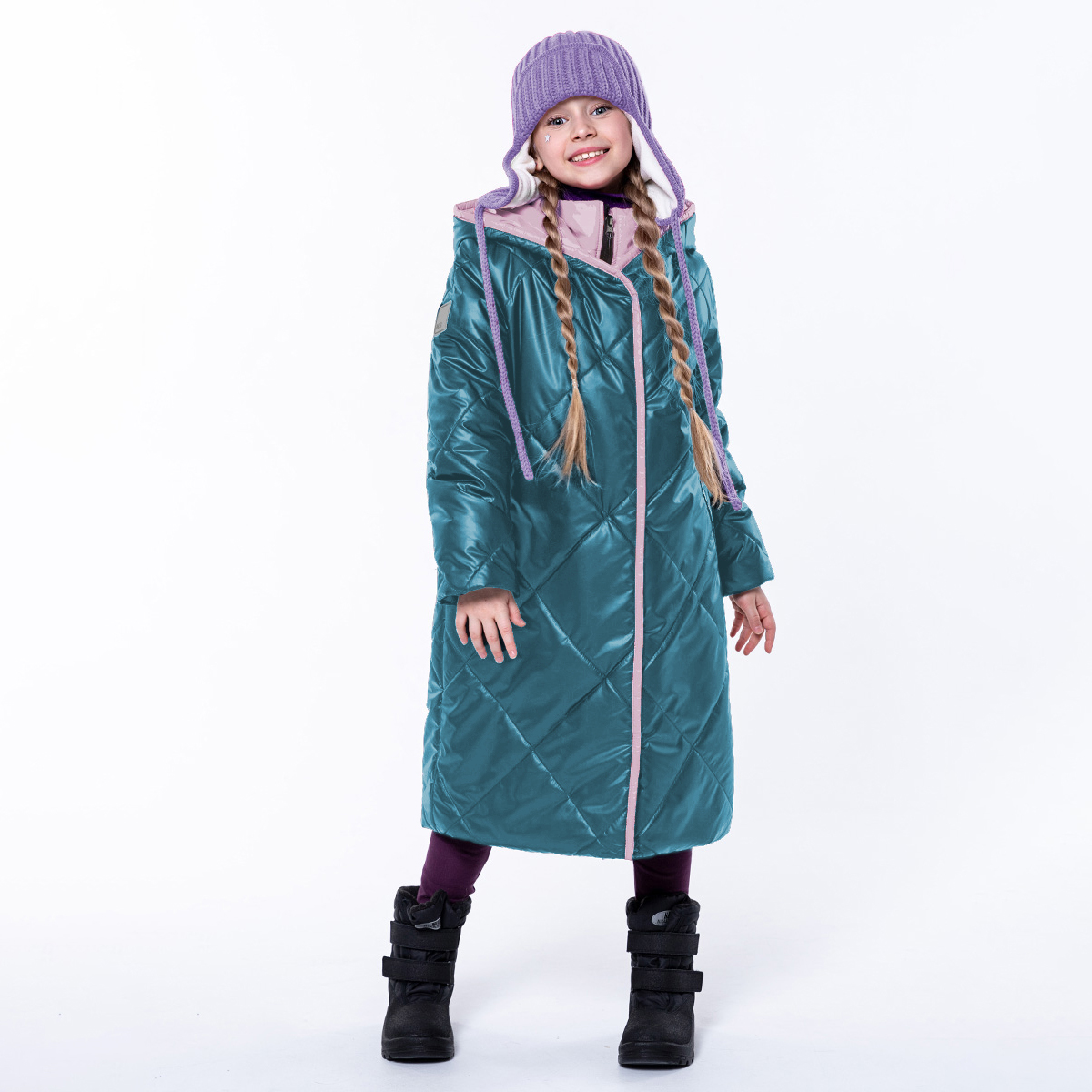 Изображение товара Детское зимнее пальто NIKASTYLE 170 с утеплителем Fiberlite