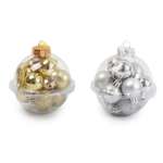 Набор ёлочных шаров ё 3см 12шт в ассортименте