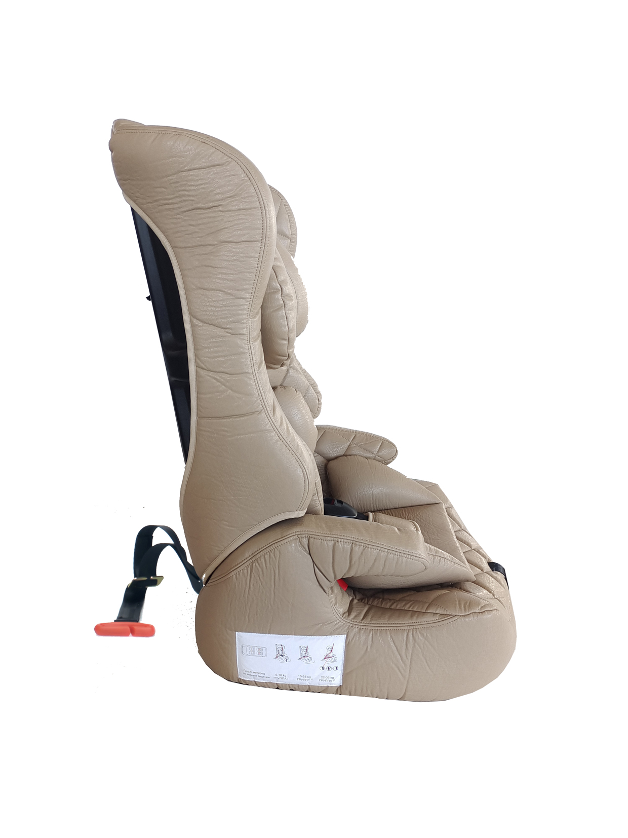 Автокресло TOMMY Olymp HB816 1/2/3 (9-36 кг) бежевый - фото 8