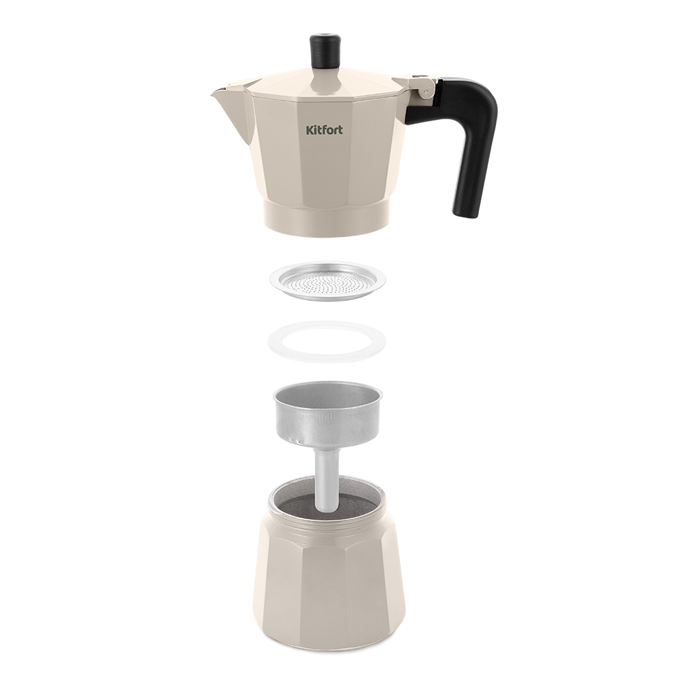 Кофеварка гейзерная KITFORT КТ-7147-2 - фото 5