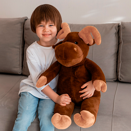 Мягкая игрушка TOTTY TOYS лось 70 см антистресс развивающая обнимашка