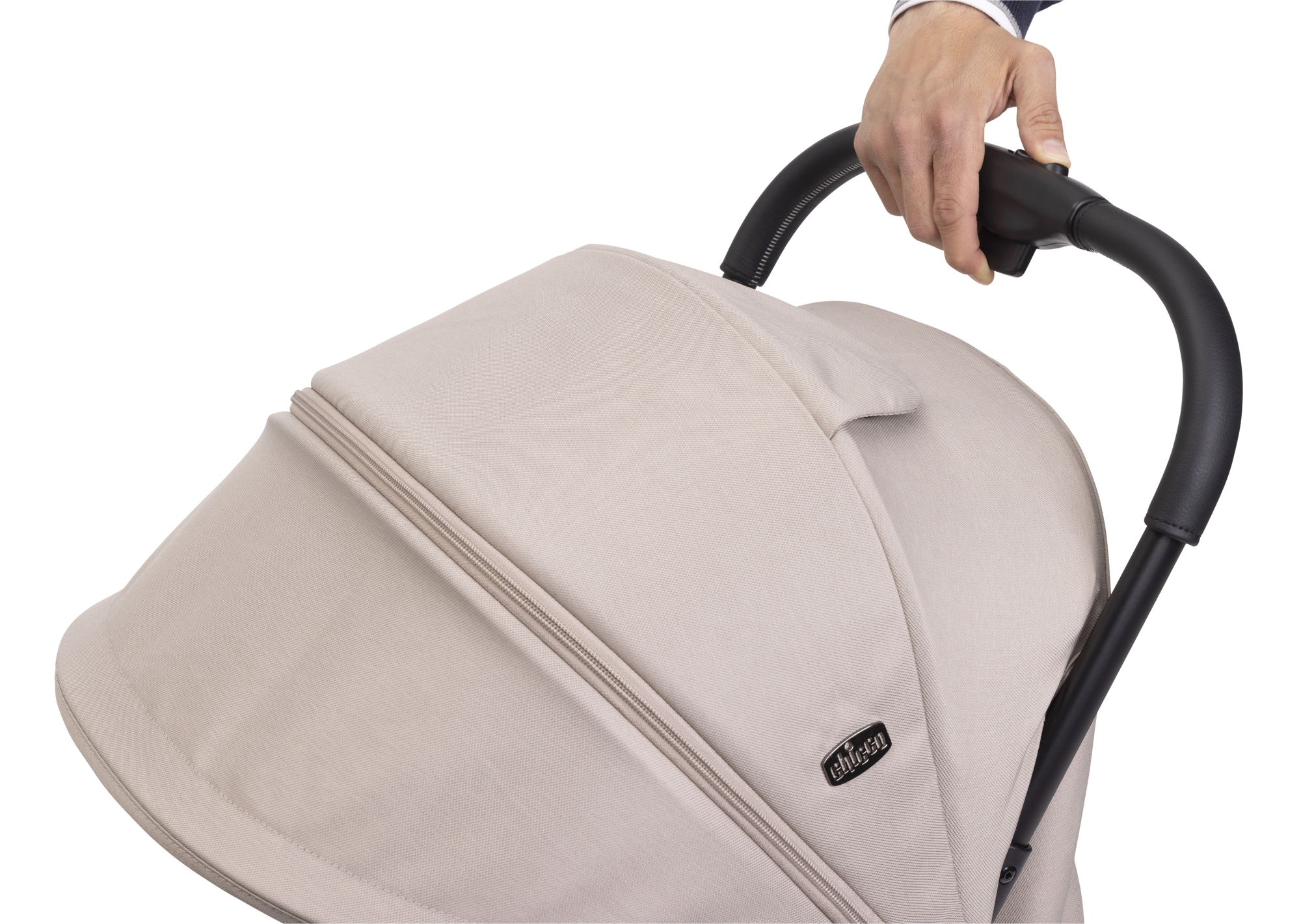 Коляска прогулочная Chicco бежевый - фото 9