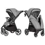Коляска прогулочная Carrello Bravo SL Black Frame CRL-5520 серый