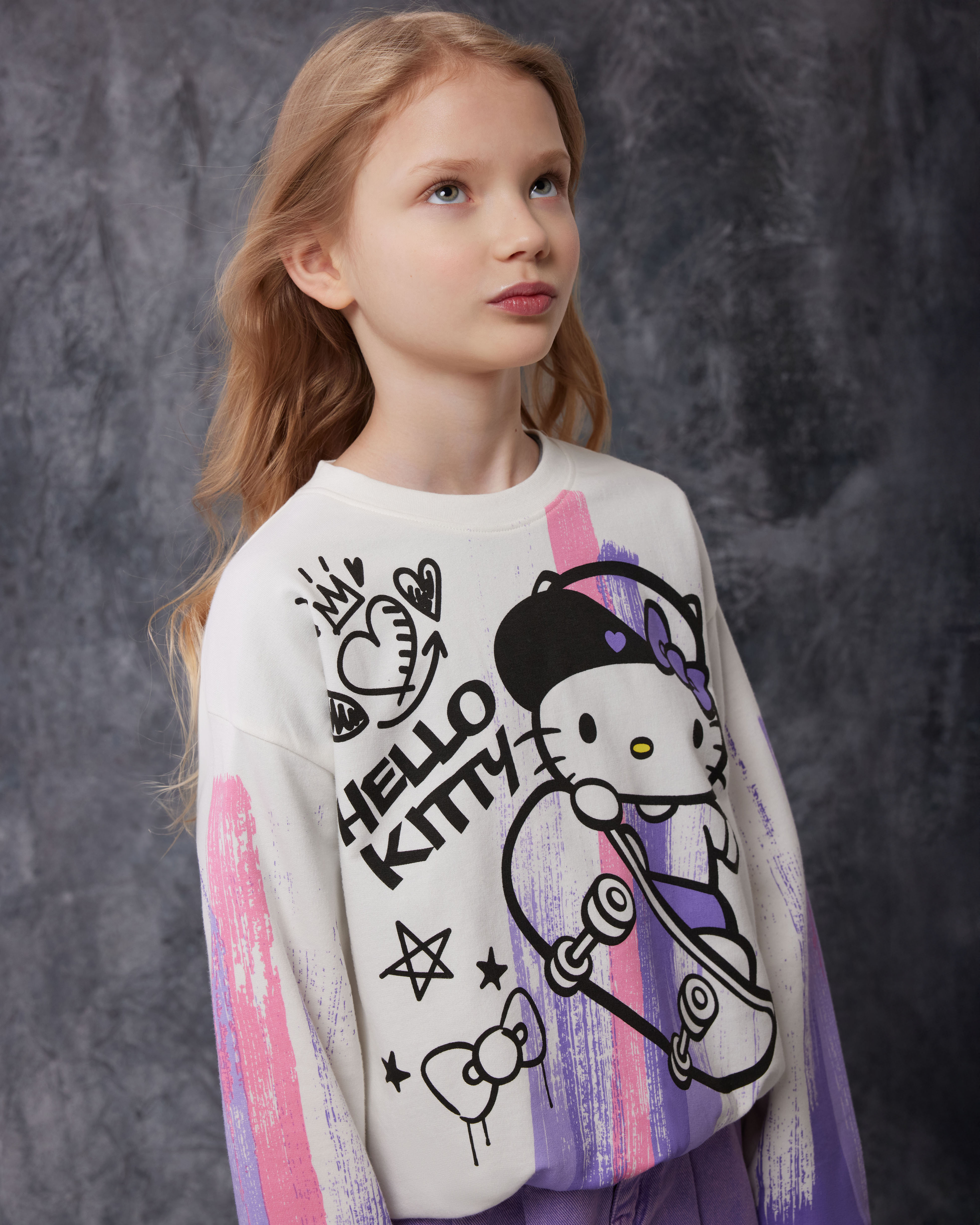 Свитшот HELLO KITTY AND FRIENDS S25LC3-H8A6907tg-00 - фото 8