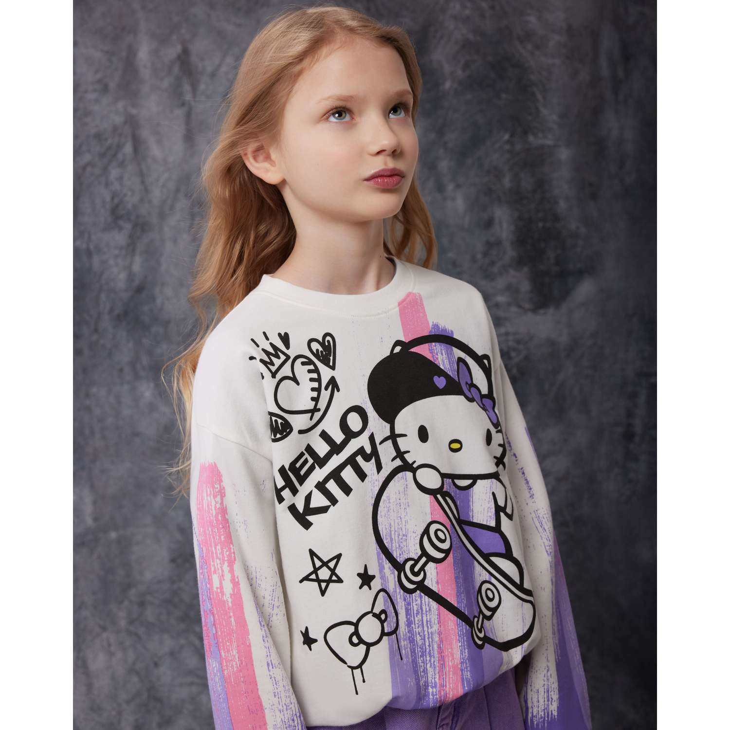 Свитшот HELLO KITTY AND FRIENDS S25LC3-H8A6907tg-00 - фото 8