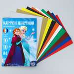 Цветной картон Disney 10 лист.