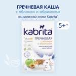 Каша Kabrita на козьем молоке гречневая яблоко-абрикос 180г с 5 месяцев