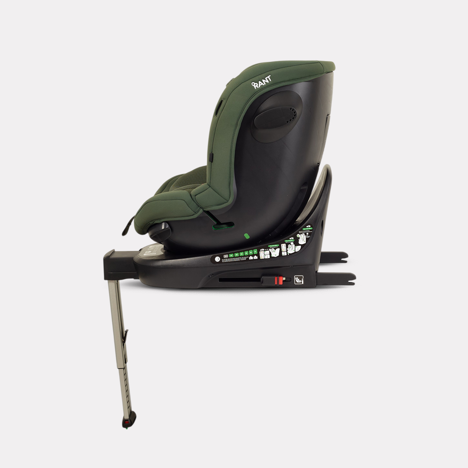 Автокресло Rant Страда Isofix 0+/1/2/3 (0-36 кг) зеленый - фото 7