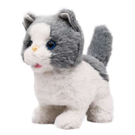 Игрушка интерактивная Mioshi Котёнок Малыш британец 19 см