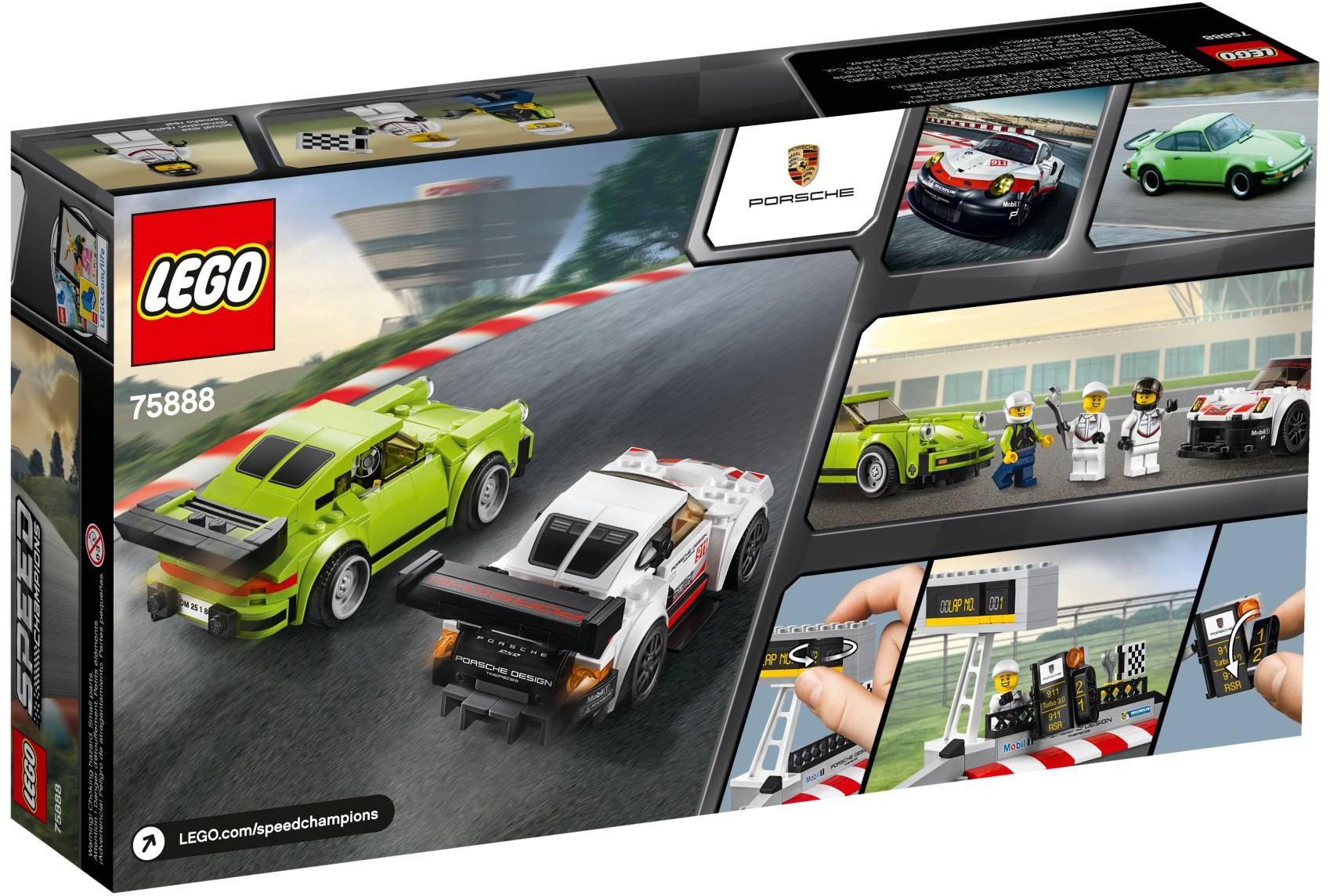 Конструктор LEGO Speed Champions 75888 391 дет. - фото 3