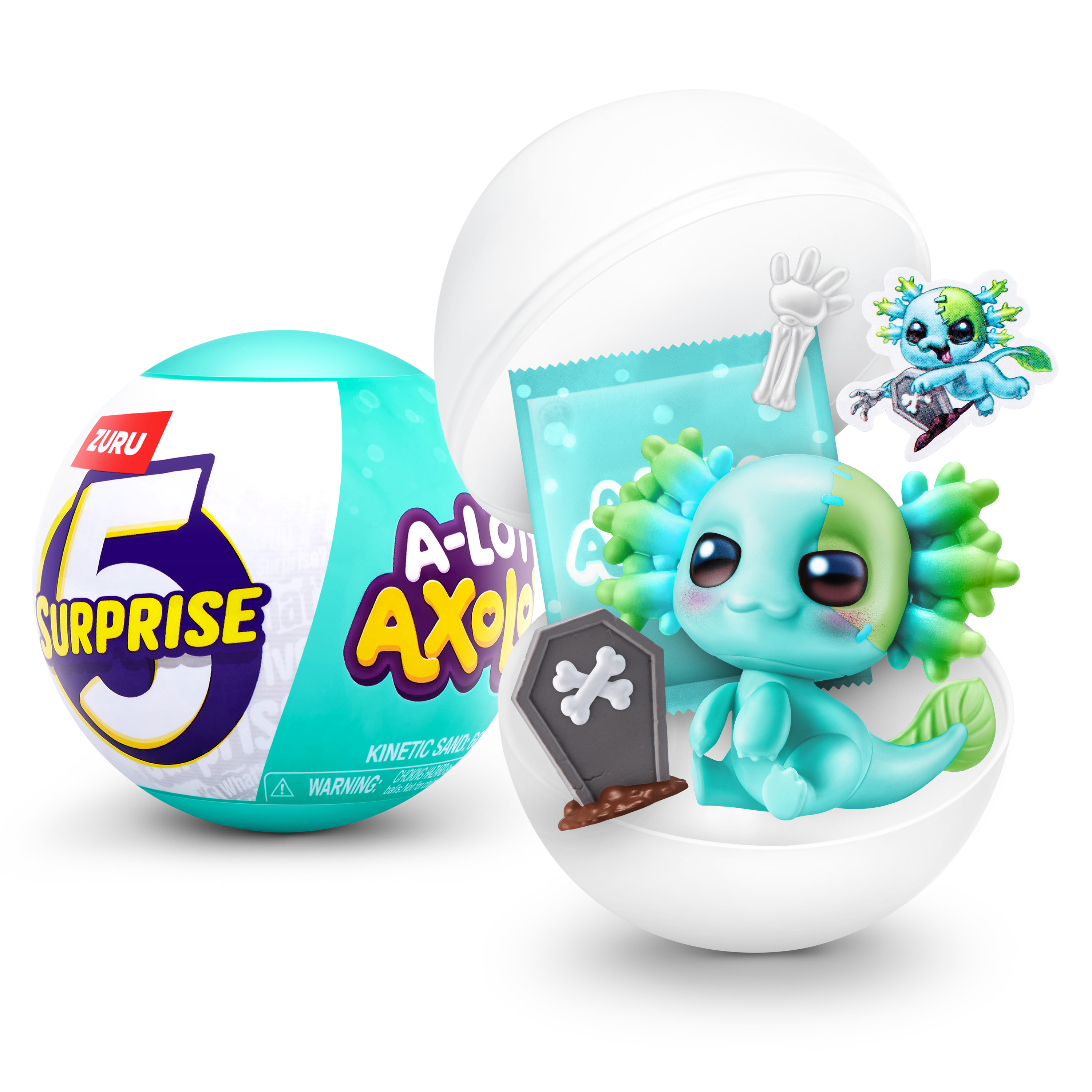 Игровой набор Zuru 5 surprise Axolots - фото 9