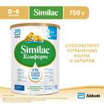 Смесь молочная Similac Комфорт 1 750г с 0месяцев