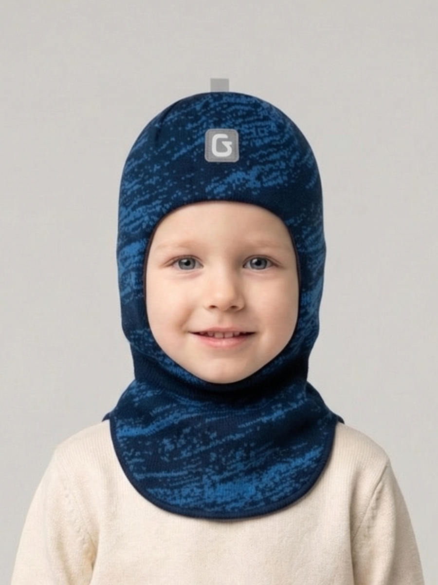 Шапка-шлем GUSTI GW25AC1205B-NAVY - фото 1