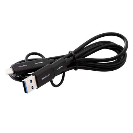 Кабель USB Type C lightning Ergolux ELX-CDC07-C02