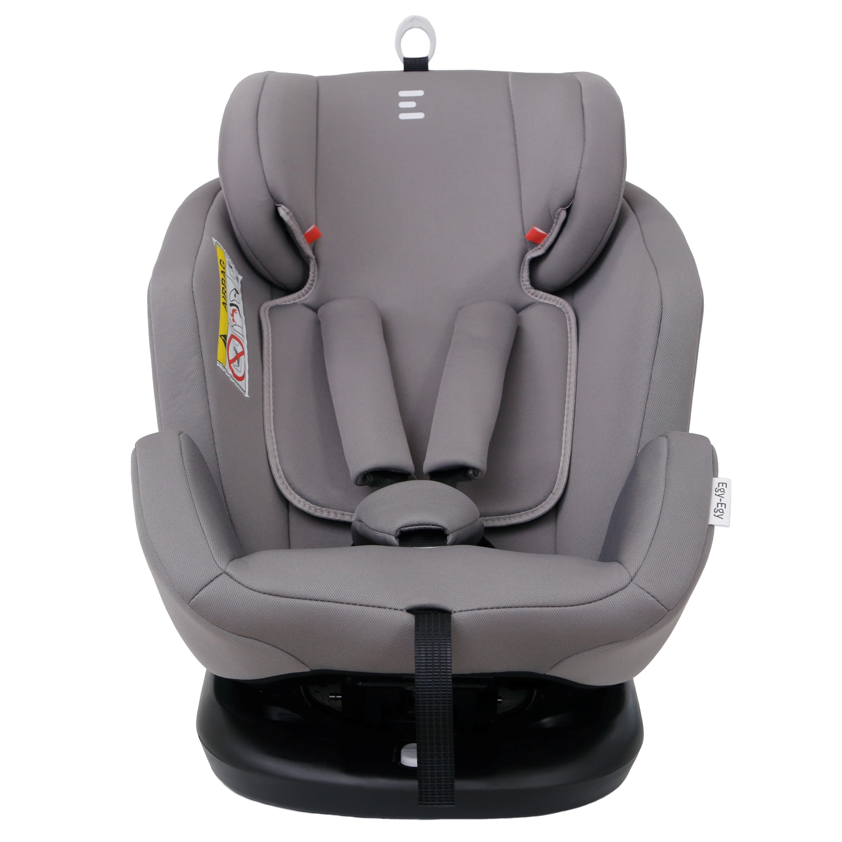 Автокресло Еду-Еду Isofix 0+/1/2/3 (0-36 кг) серый - фото 12