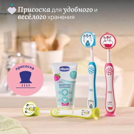 Зубная щетка классическая Chicco от 3 лет