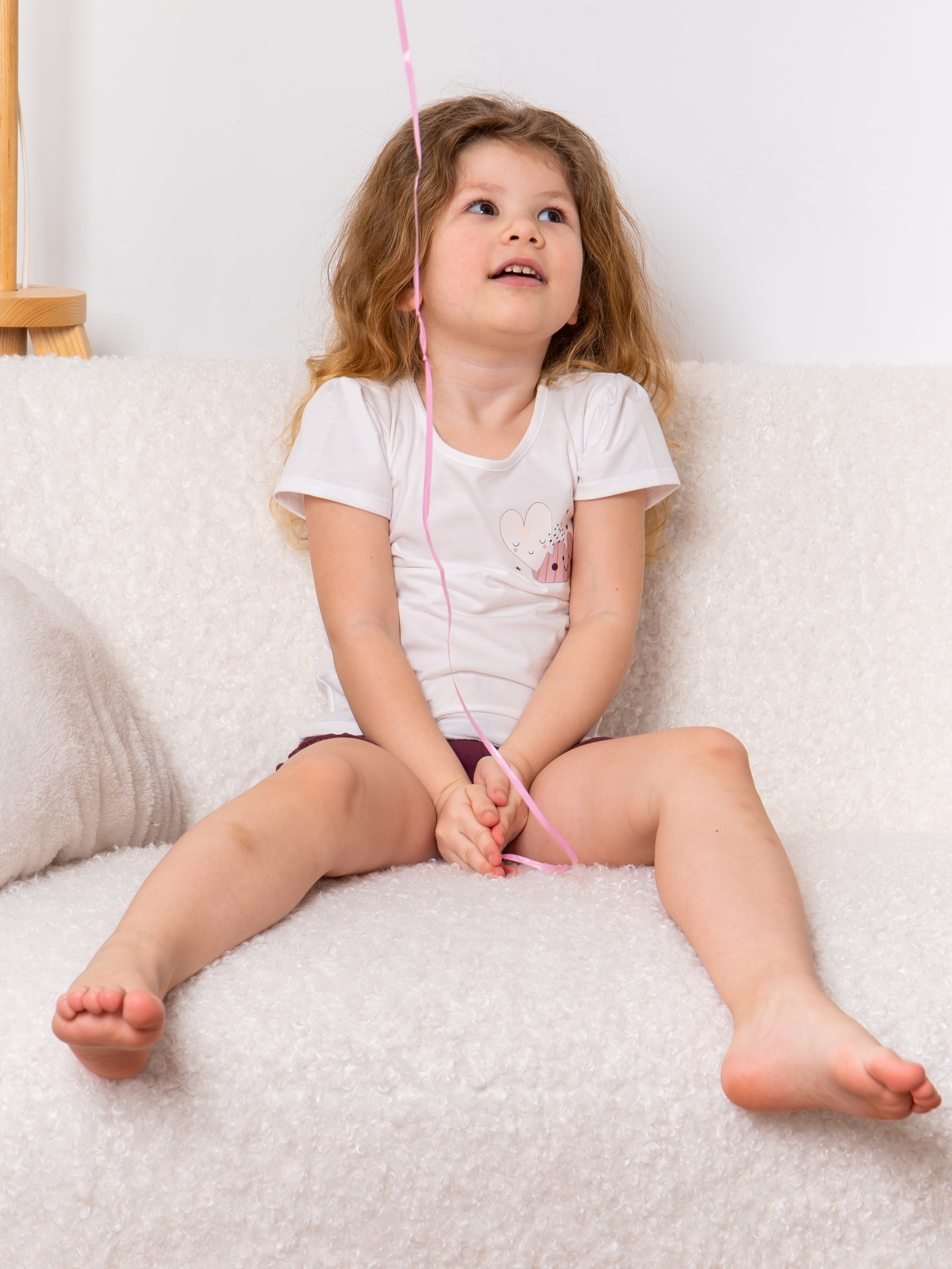 Футболка 3 шт Jelly Whale S23T02-3-Leo-Crm-Lil - фото 3