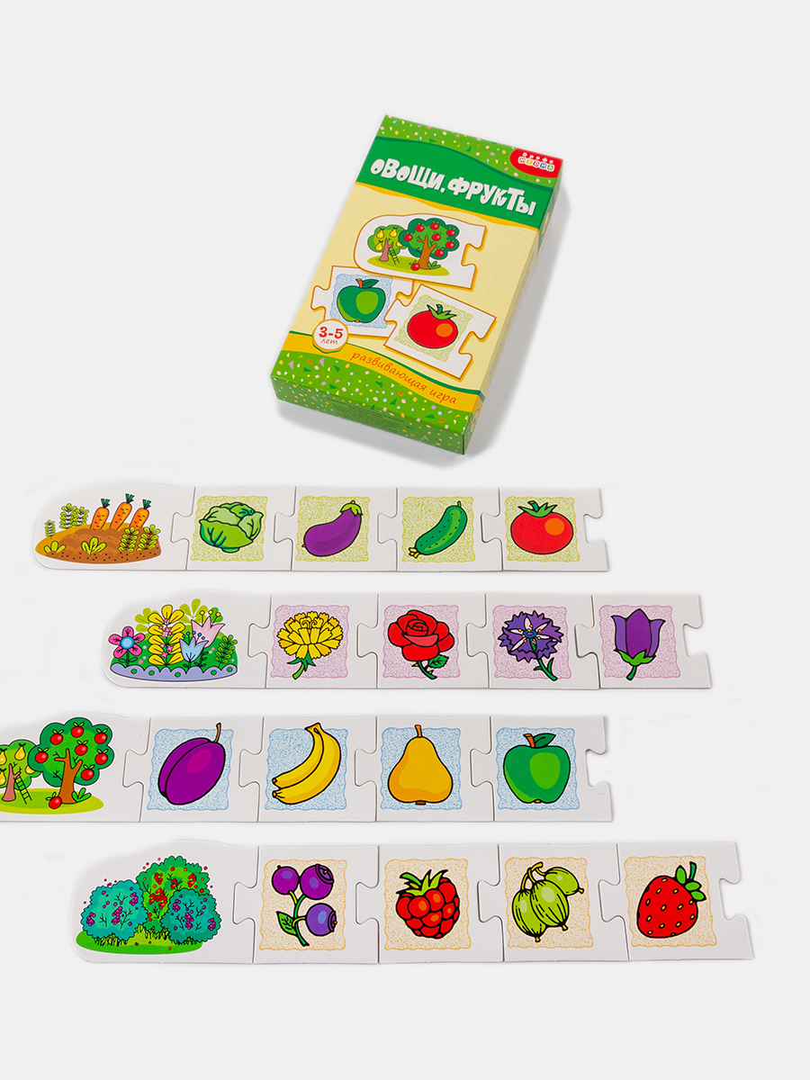 Игра развивающая Дрофа-Медиа Овощи. Фрукты 1150 - фото 1