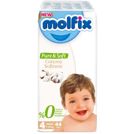 Подгузники Molfix 4 44 шт.