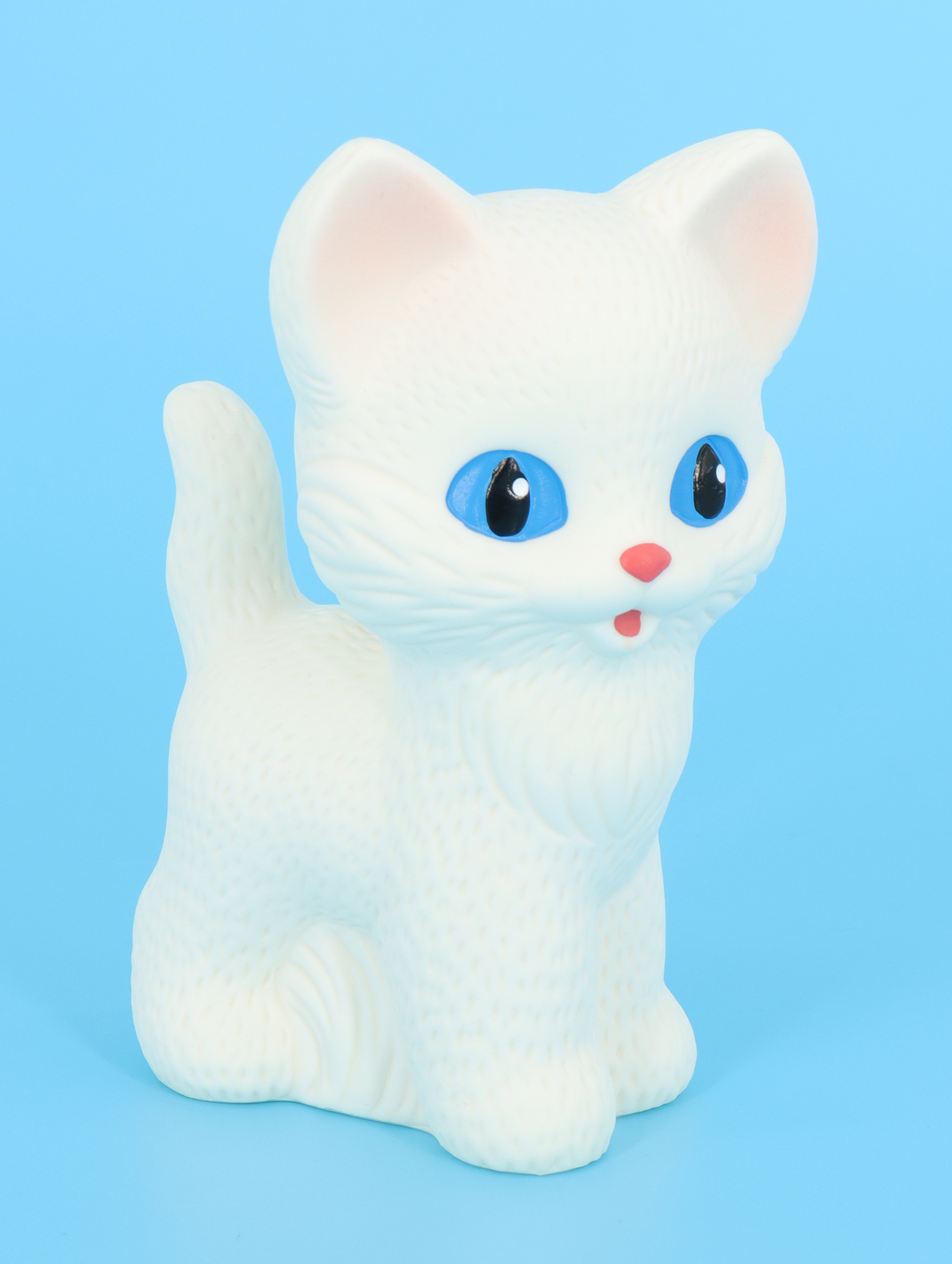 Игрушка Огонек котенок Снежок 12 см - фото 6