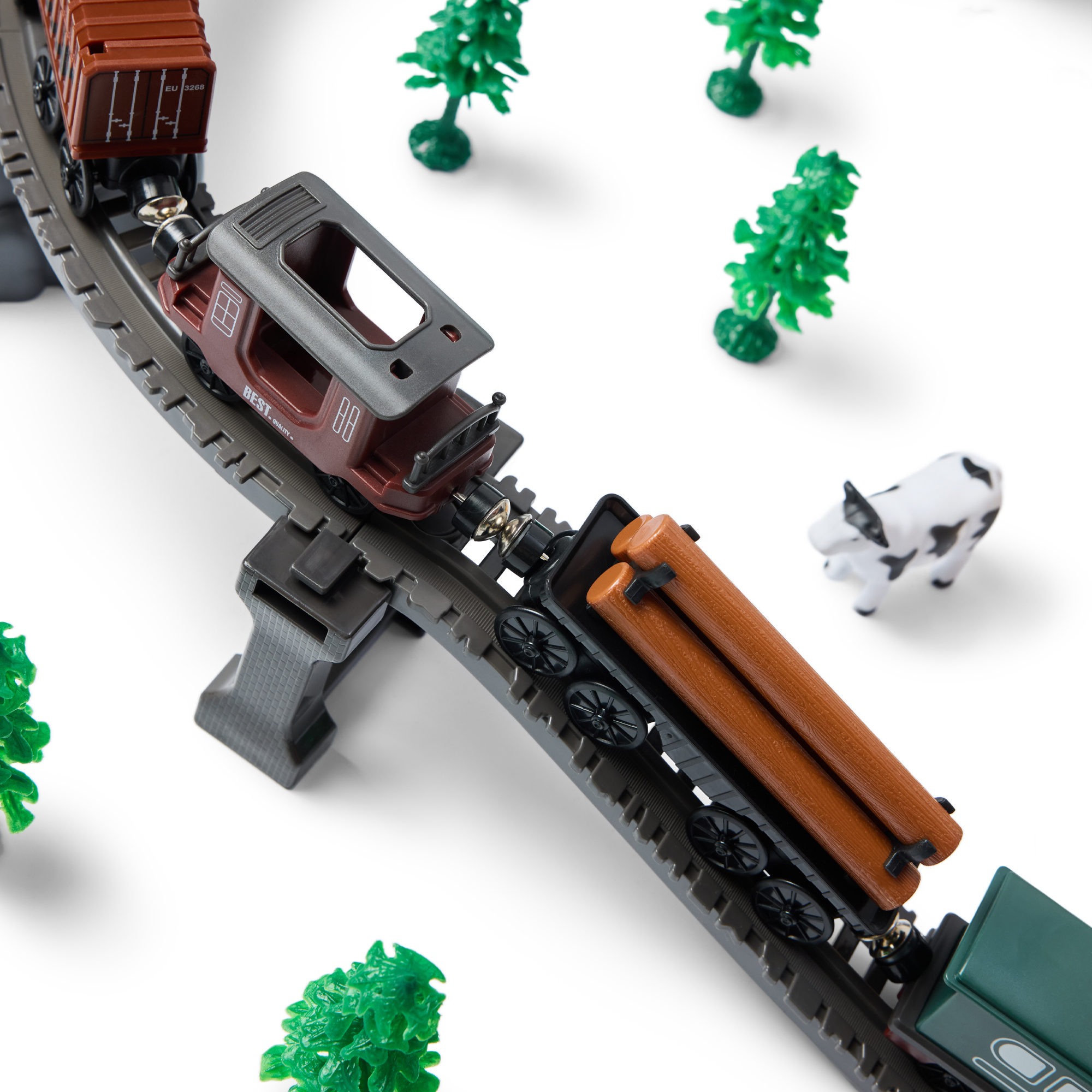 Набор железнодорожный Happy Baby 331995_grey - фото 22