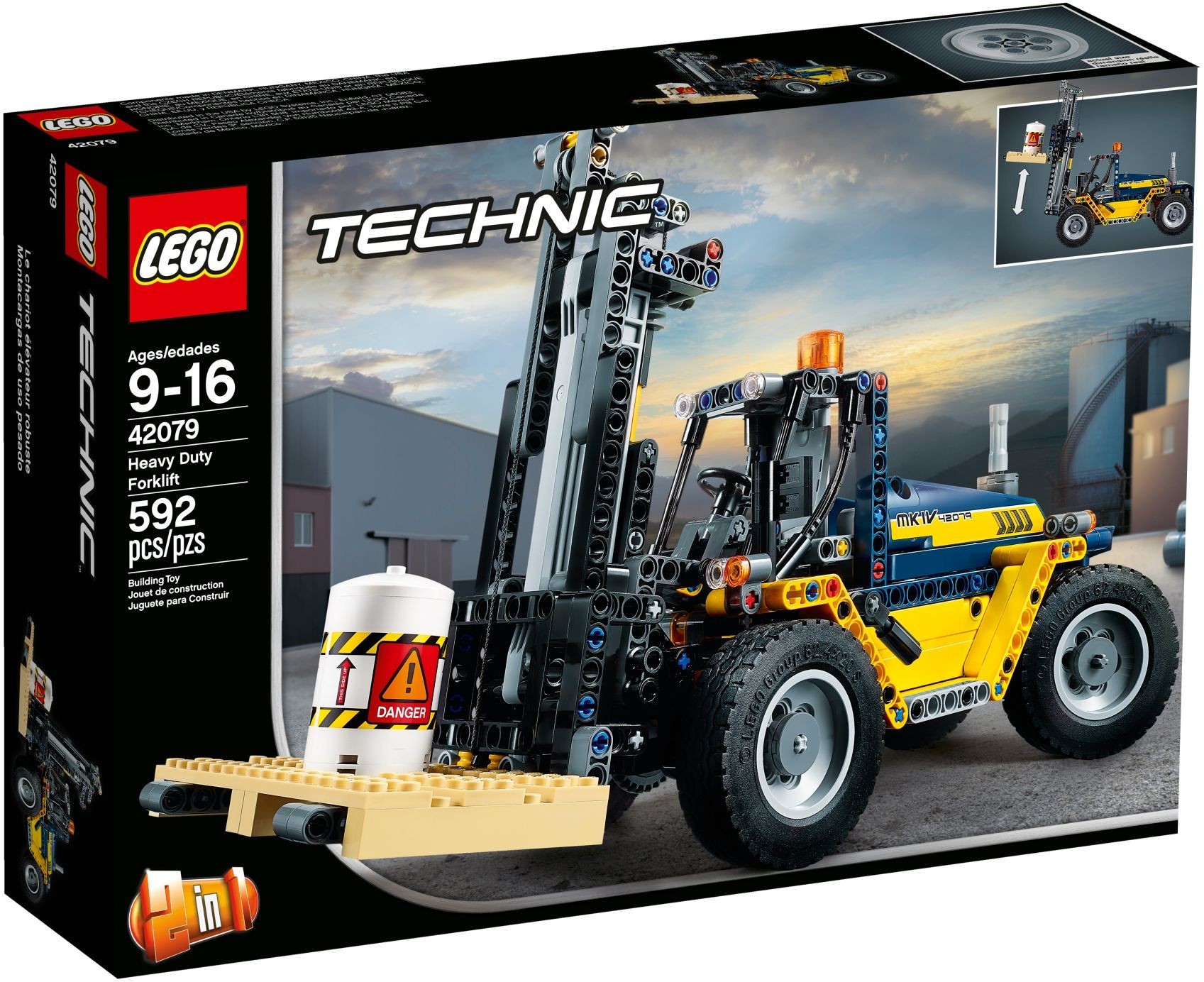Конструктор LEGO Technic 42079 592 дет. - фото 1