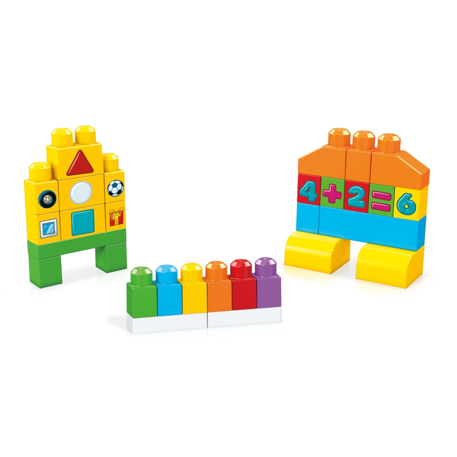 Конструктор Mega Bloks Набор обучающих блоков 150 дет. - фото 4