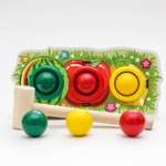 Игрушка WOODLANDTOYS стучалка Фрукты