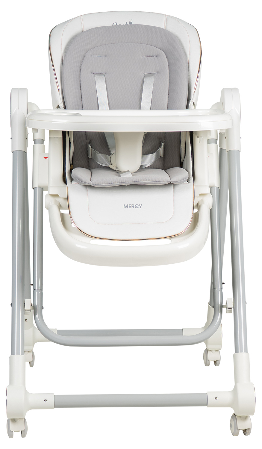 Стульчик для кормления Costa Mercy белый - фото 7