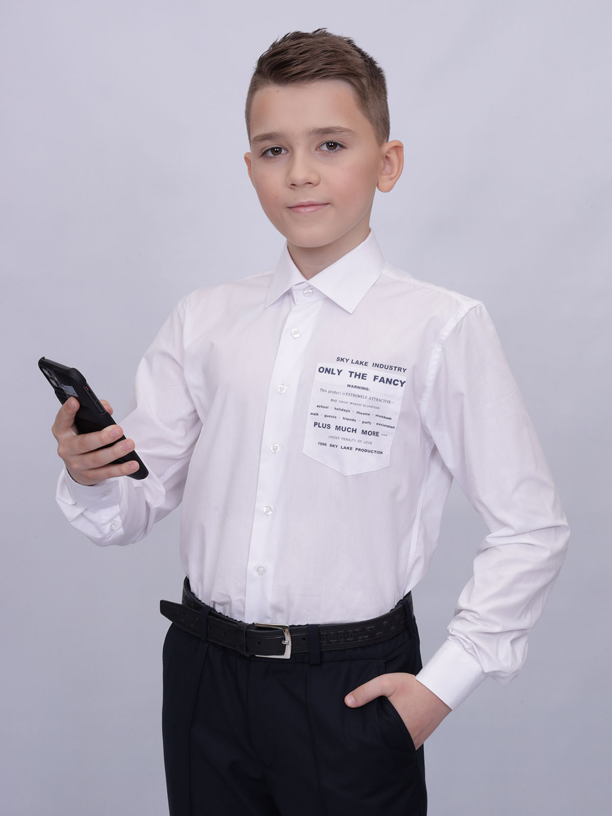 Рубашка Sky Lake 1279 PREMIUM SLIM FIT белый - фото 1
