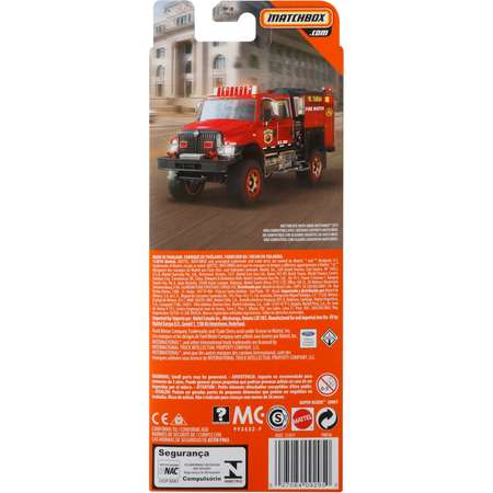 Автомобиль Matchbox Ликвидаторы лесных пожаров