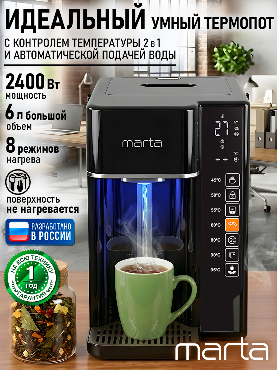 Термопот электрический MARTA MT-TP2005A - фото 1