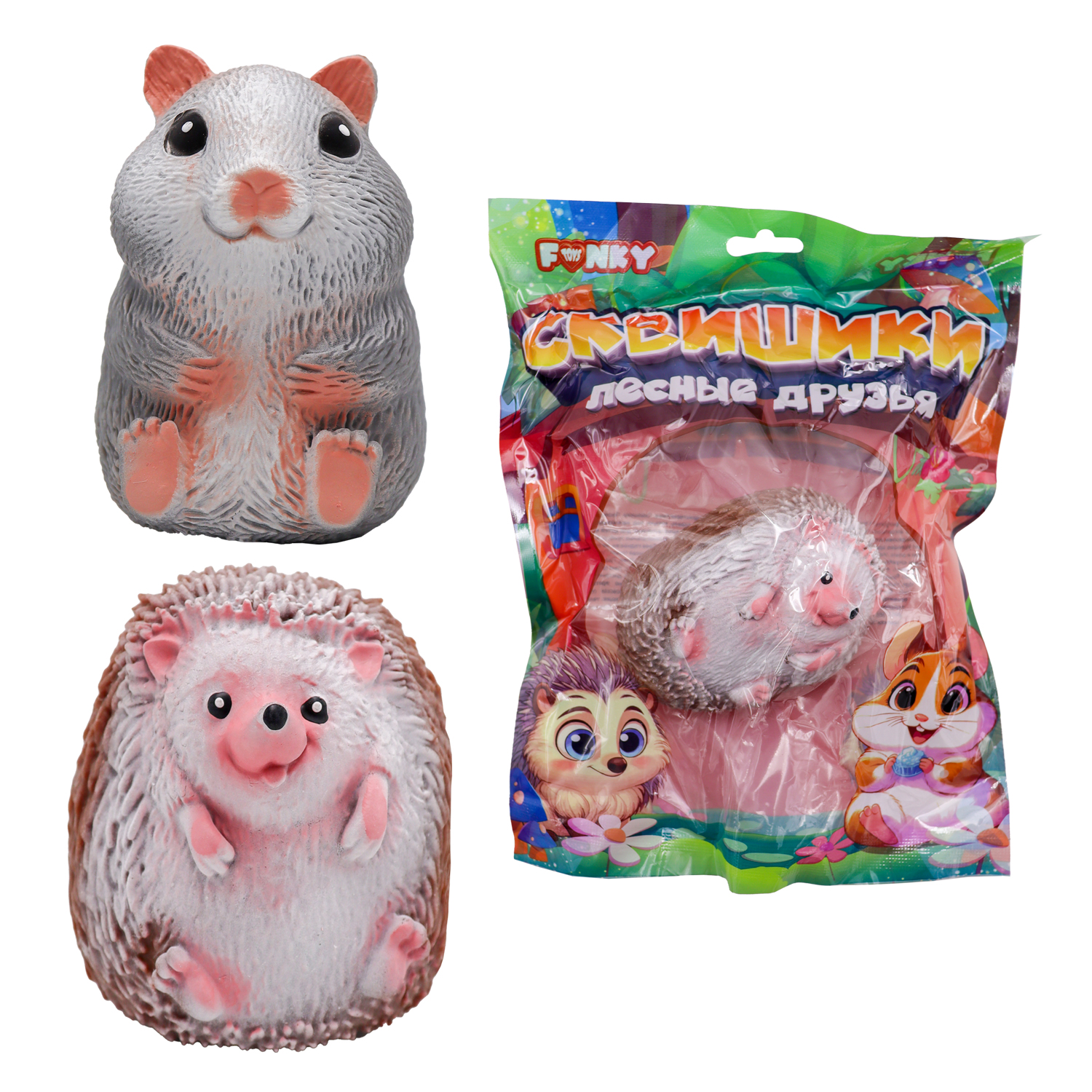 Игрушка-антистресс Funky Toys сквиш - фото 1