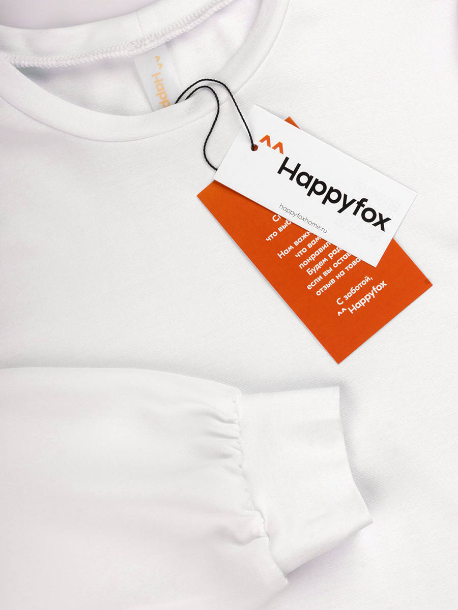 Блузка HappyFox HFI3563молочный - фото 4