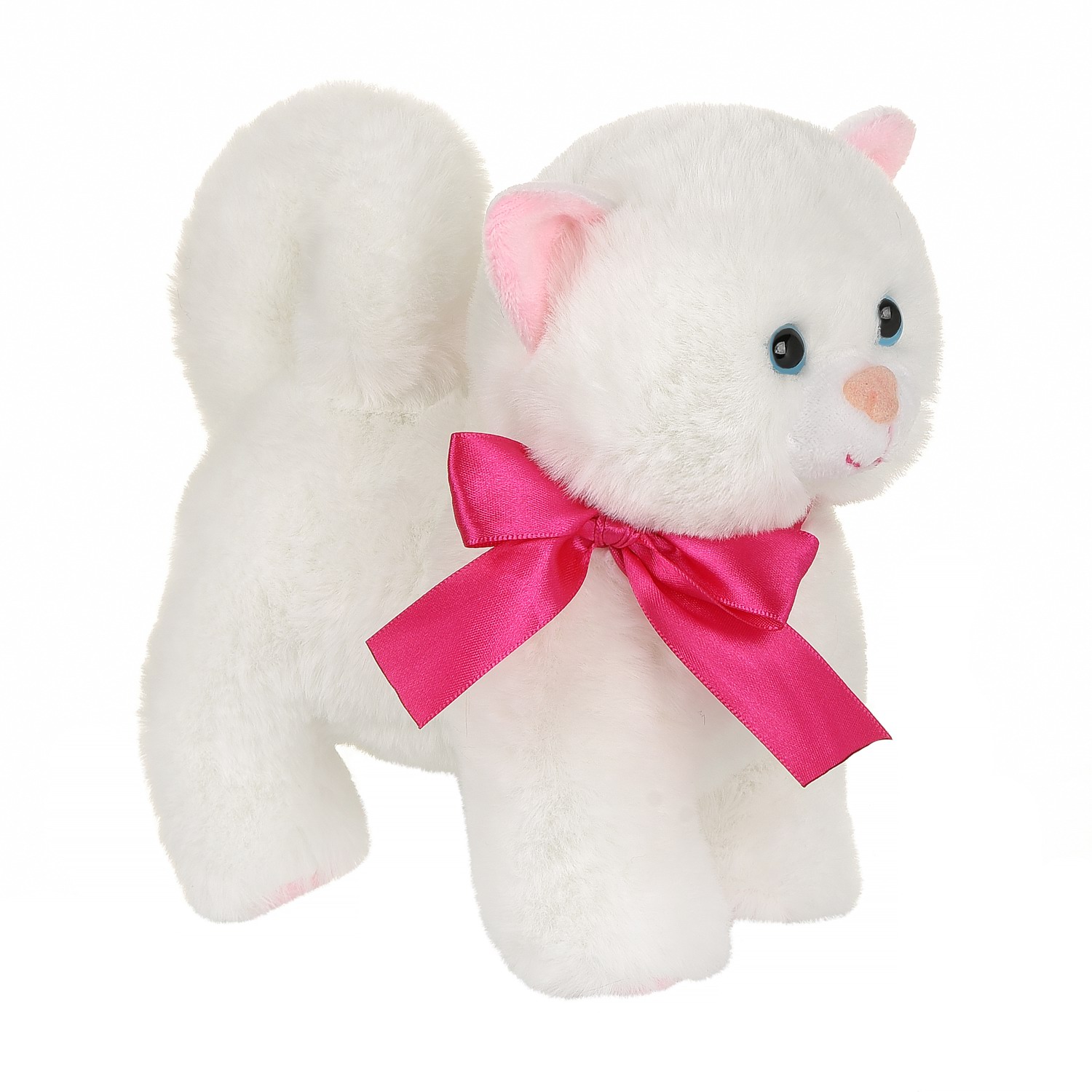 Мягкая игрушка Abtoys котик Мягкое сердце 22 см - фото 1