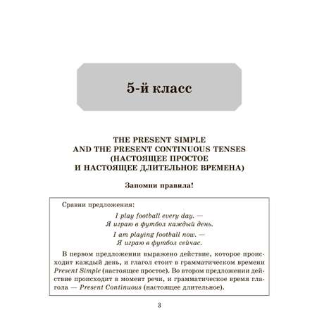 Рабочая тетрадь ИД Литера Грамматика английского языка с упражнениями для закрепления знаний
