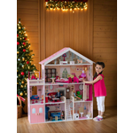 Домик для кукол PAREMO 120 см с мебелью