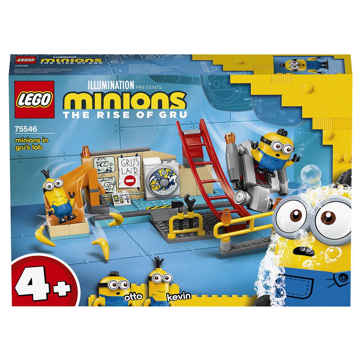 Конструктор LEGO Minions Миньоны в лаборатории Грю - фото 2